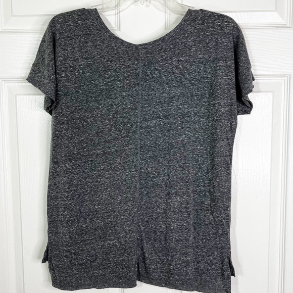 NWT Hello Nite! Revolve Star Stitch Short Sleeve T-Shirt in Snow Ash Sz S - Picture 2 of 6